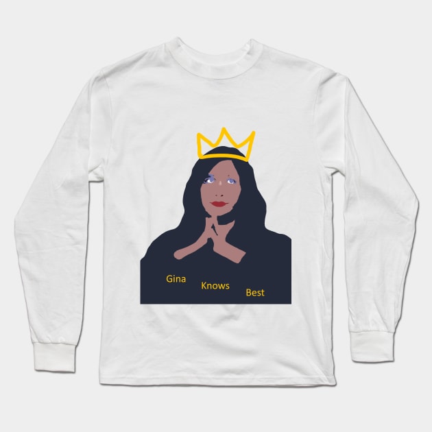 Gina Linetti Long Sleeve T-Shirt by agnesewho